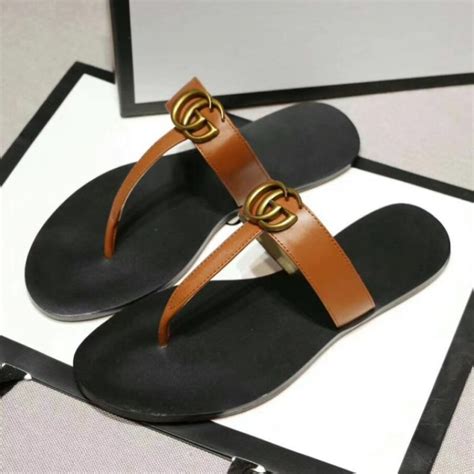 gucci flip flops cheap women's|gucci blondie flip flop women.